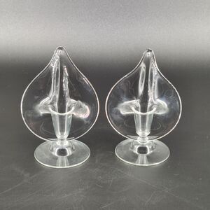 The Glass Dimensions Calla Lily Collection Set of 2 Bud Vases